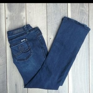 Seven7 Deep Blue Slim Boot Jeans Size 12